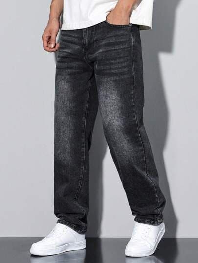 Eagilo Multi / Assorted Relaxed Fit Denim Jeans