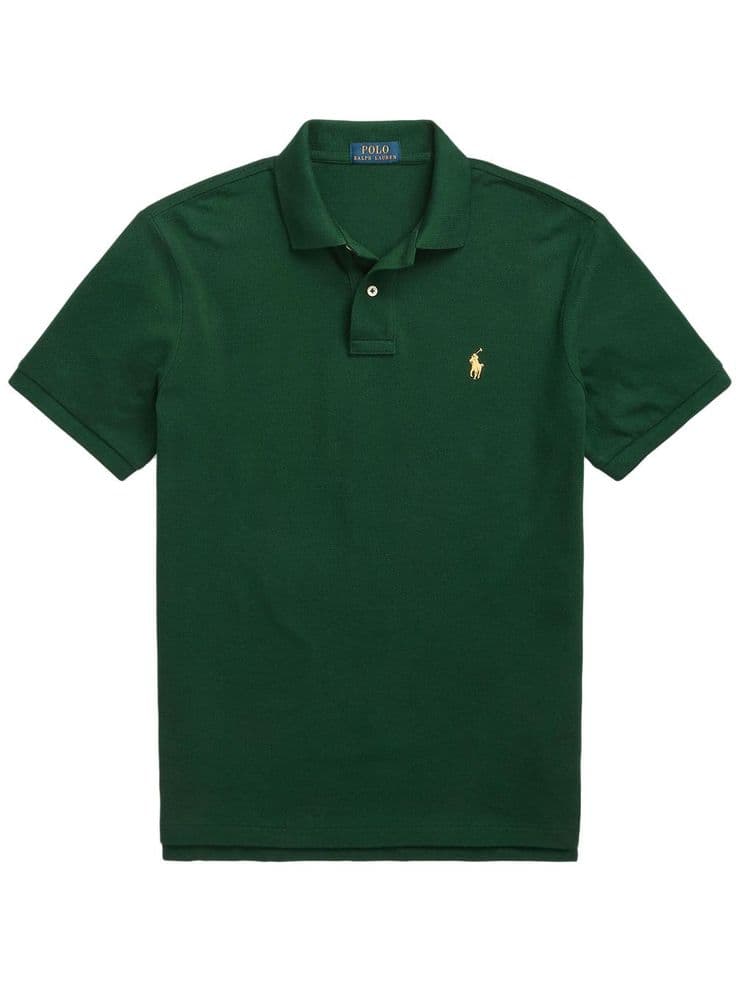 Eagilo Green Classic Polo Polo T-Shirt image 3