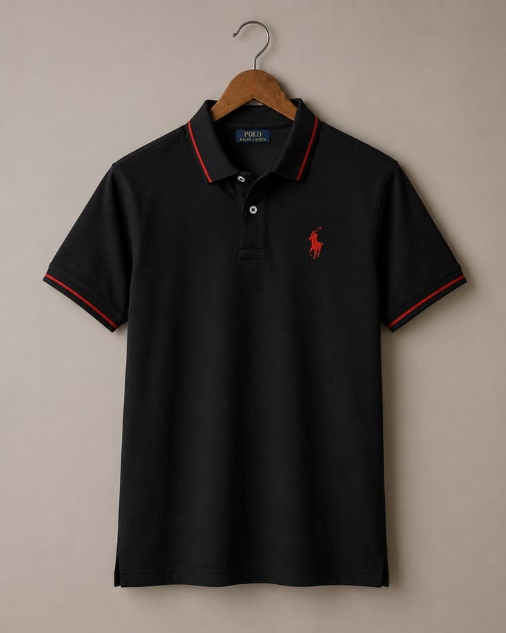 Eagilo Multi / Assorted Classic Polo Polo T-Shirt image 3