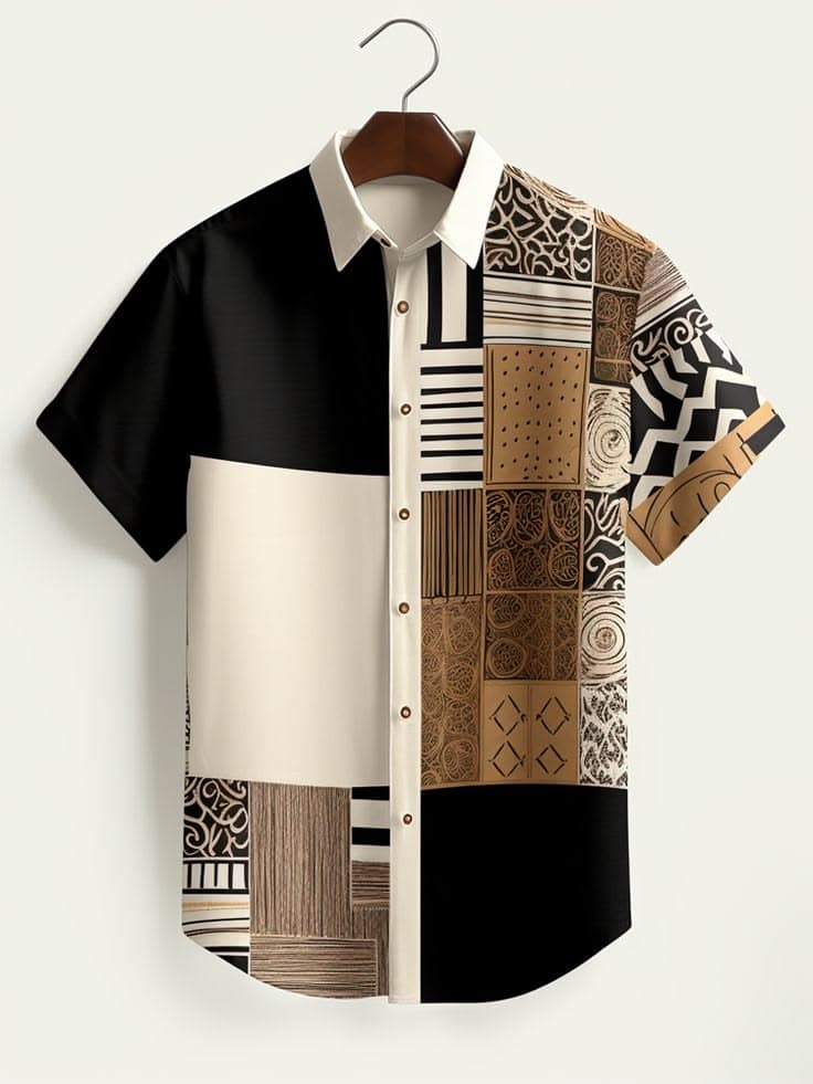 Eagilo Multi / Assorted Floral Print Shirt image 2